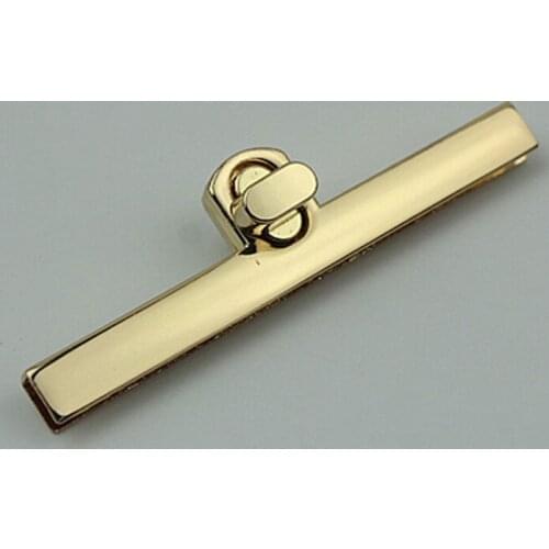 New Metal Clasp Turn Locks Twist Lock for DIY Handbag Craft Bag Purse Hardware Elegant Gold Bag Accessories