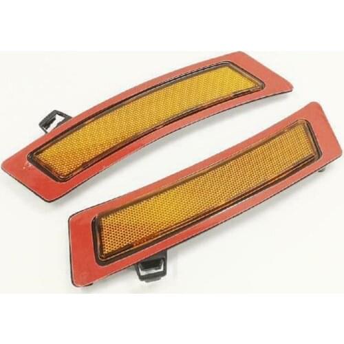 Front Bumper Amber Side Marker Reflector For BMW X5 E70 2011-2013 Pair New