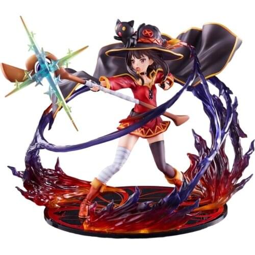 Pre-Sale Blessing On This Wonderful World Anime Megumin Action Figure Model Hand-Made PVC Collectible Peripheral Toys Gifts