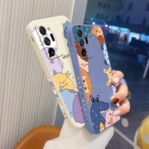 Cute Animal Silicone Case For Samsung Galaxy A72 A52 A42 A32 A22 A21S A02S A12 A02 A71 A51 A41 A31 Phone Back Cover Case Funda