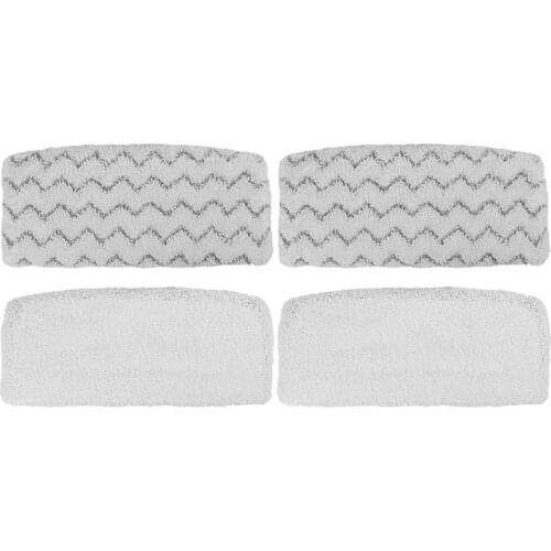 4Pcs Steam Mop Replacement Pad Wiper Head Suitable for Bissell 1132 1252 Series Steam Mop