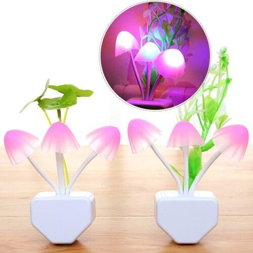 Led mushroom water lamp, triangular mushroom lamp, lotus lamp