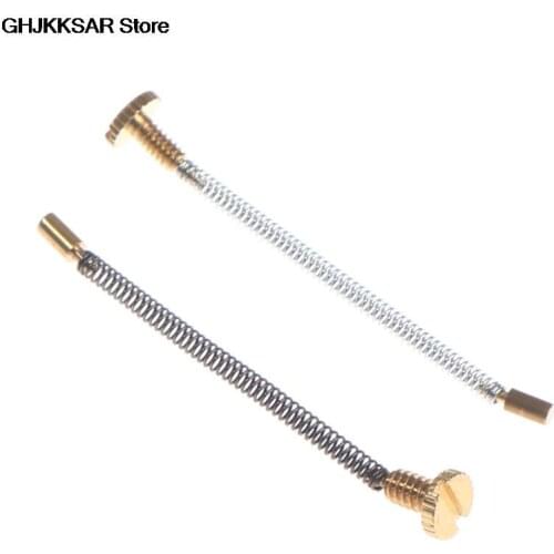 1PC Universal Flint Spring Screws Suitable For Kerosene Oil Lighter Repair Part Replacement Part DIY Accessory 50mm*2.5mm