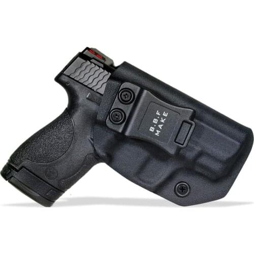 B.B.F Make IWB KYDEX Holster Fits: M&P Shield 9MM/.40 s&w Gun Holsters Concealed Carry Bag Guns Concealment Case