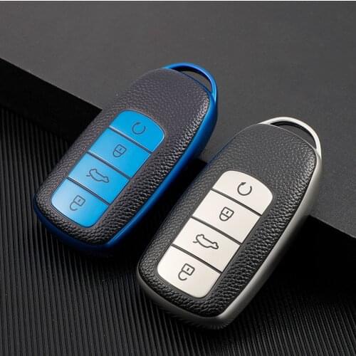 Car Key Case Cover For Chery Tiggo 8plus Car Key Cover For Chery Tiggo 8 New 5 plus 7pro Accessories Car-Styling Keychain Protec