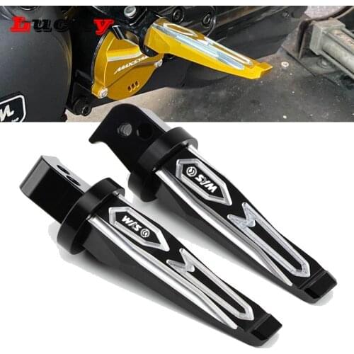 For SYM MAXSYM TL 500 Maxsym TL500 MAXSYMTL 500 2020 Motorcycle Latest CNC High Quality Rear Foot Pegs Rests Passenger Footrests