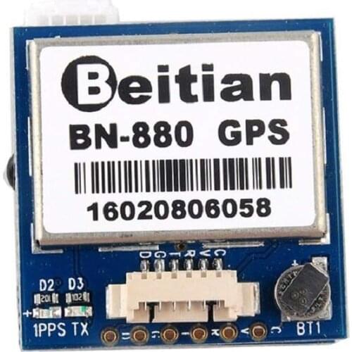 BN-880 GPS Module U8 with Flash HMC5883 Compass + GPS Active Antenna Support GPS Glonass Beidou Car Navigation for Arduino