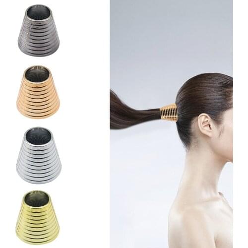 Hot New Design Alloy Round Top Hairpin Bun Cage Minimalist Holder Hair Clips Girl Hair Jewelry For Women