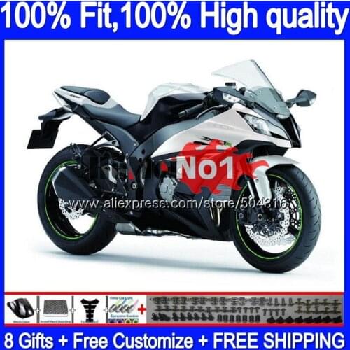 Injection For KAWASAKI ZX 10R 1000CC ZX10R 11 12 13 14 15 74MC.43 Gloss color ZX1000 CC ZX-10R 2011 2012 2013 2014 2015 Fairing
