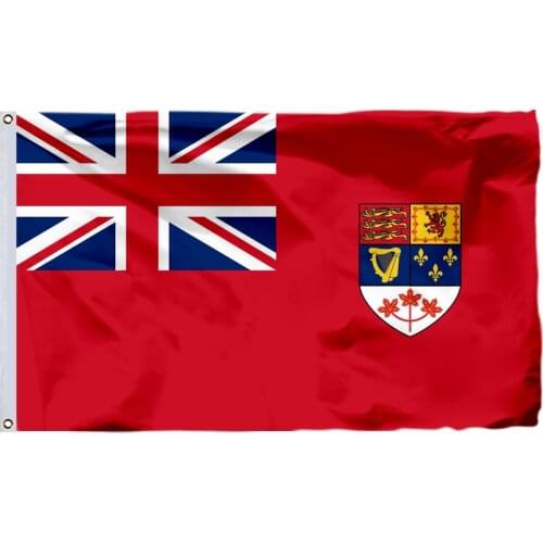 Canadian Red Ensign 1957-1965 90x150cm 3x5ft 120g 100D Polyester Double Stitched High Quality Ensign 60x90cm 21x14cm Banner