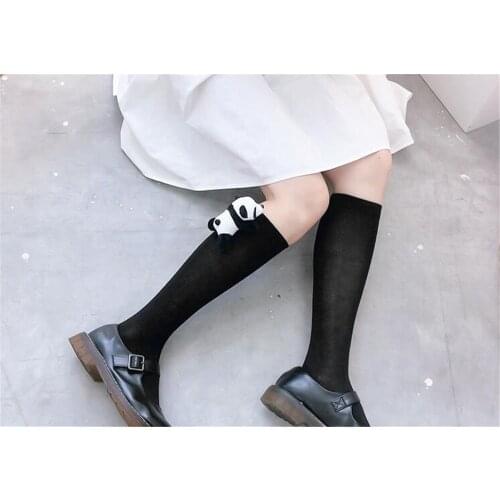 Harajuku Korean Student Cute Lolita panda Socks Anime Sweet Women Socks Kawaii Princess Stocking B732