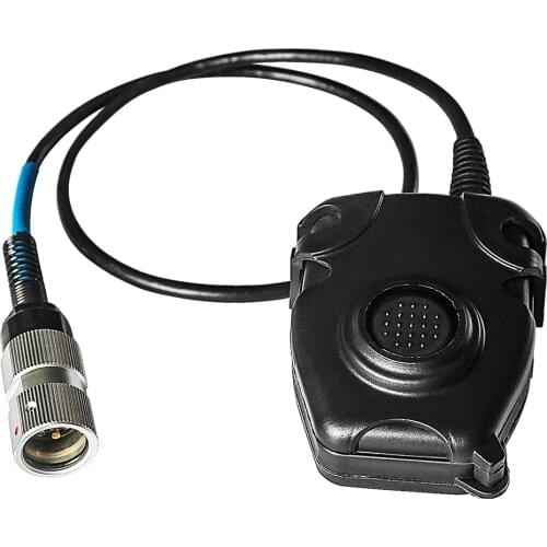 Peltor PTT Headphone Adapter for AN / PRC 152 152A PRC 148 Virtual Case Dummy Model 6 Pin Military Headset Tactical PELTOR PTT