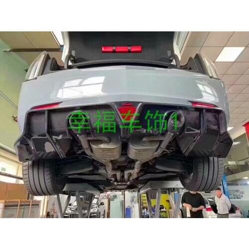 Fit For Cadillac Ats Atsl Carbon Fiber Rear Light Spoiler Front Lip Side Skirt Tail Wing Refitted with Small Enclosure Cover