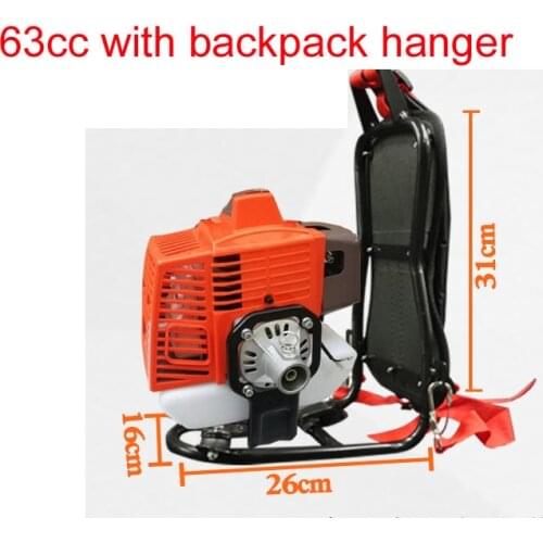 2T 63Cc 1E48F Biggest Power Gasoline Engine 2 Stroke For Earth Drill Brush Cutter Grass Trimmer Ground Water Pump Motor