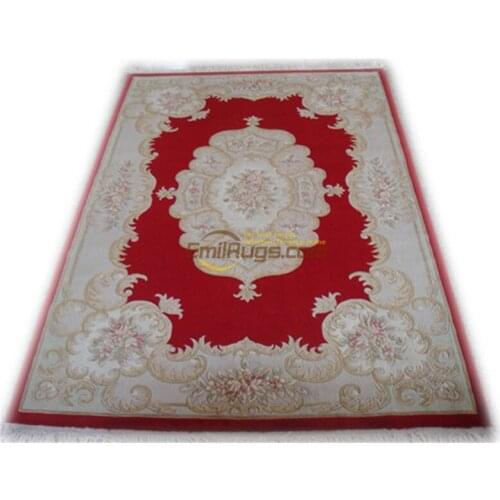 Chinese aubusson carpetswool large carpet carved carpet french machine made savonery Made To Order chinese aubusson rug