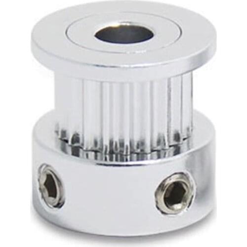 GT2 Timing Pulley 16 Tooth 2GT 20 Teeth Aluminum, Bore 5mm 8mm, Synchronous Wheels Gear Part, Width 6mm 10mm