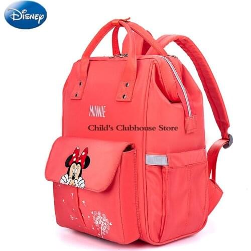 Disneys New Multifunctional Waterproof and Durable Fashion Outing Mother Bag Large Capacity Mother and Baby Bag