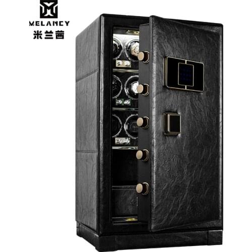 Theftproof Watch winder safe box for Automatic watches strongebox collection with TPD 5 mode control