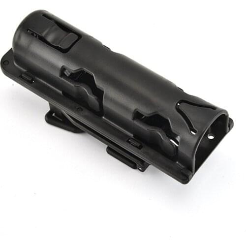 360 Degree Rotation Universal Baton Holder Extensible Black Baton Holder Case Pouch for outdoor police baton telescopic self def