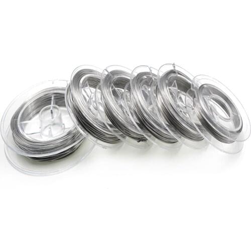 10m 316L Stainless Steel Beading wire for Bracelet Necklace DIY Accessories Beading Wire Jewelry Cord String for Craft Making