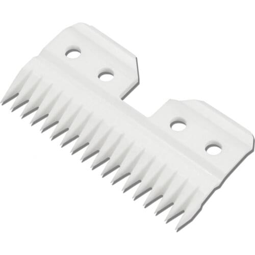10Pcs/Lot Replaceable Ceramic 18 Teeth Pet Ceramic Clipper Cutting Blade for Oster A5 Series
