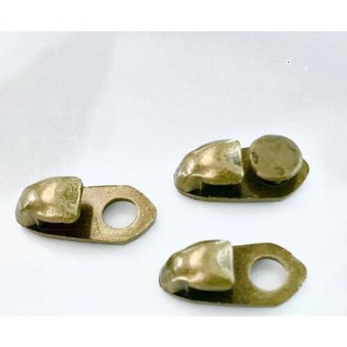 100 Pcs / Lot DIY Alloy Carabiner Sports High Top Boots Button Decoration Fixed Buckle Shoe Repair Rivets For Leather Craft