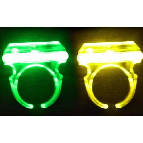 30PC Light Up Finger Rings Glowing Ring Decoration Rave Glow Party Glow Stick home decor birthday