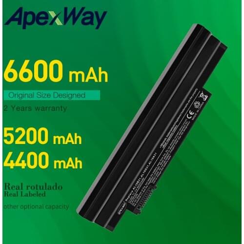 ApexWay Battery D255 for Acer Aspire One D270 D260 522 722 AOD255 AOD257 AOD260 D255E D257 D257E E100 AL10A31 al10b31