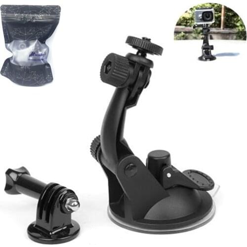 Anordsem Accessories 7CM Suction Cup With Tripod Adapter Mount for Gopro Hero 7 6 5 Black SJ4000 For Xiaomi Yi 4K Mijia 4 k H9