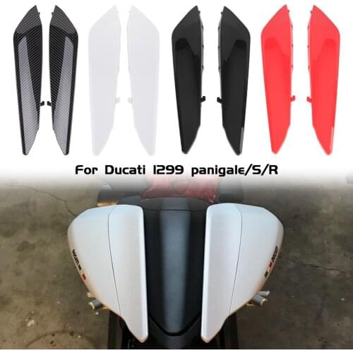 Motorcycle Accessories Rear Passenger Tail Side Seat Panel Trim Fairing Cowl Cover for Ducati 1299 Panigale R S 2015 2016 2017