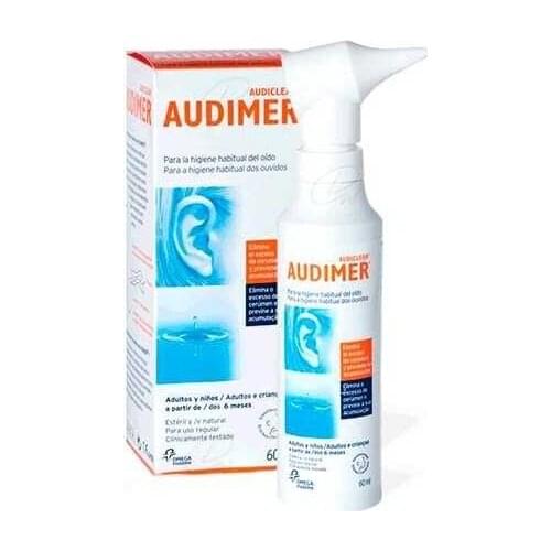 AUDIMER AUDICLEAN SOLUCION LIMPIEZA OIDOS 60 ML