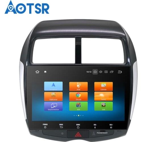 Aotsr Android 8.0 Car DVD Player GPS Navigation For MITSUBISHI ASX RVR Outlander Sport 2010-2014 unit stereo Radio Multimedia