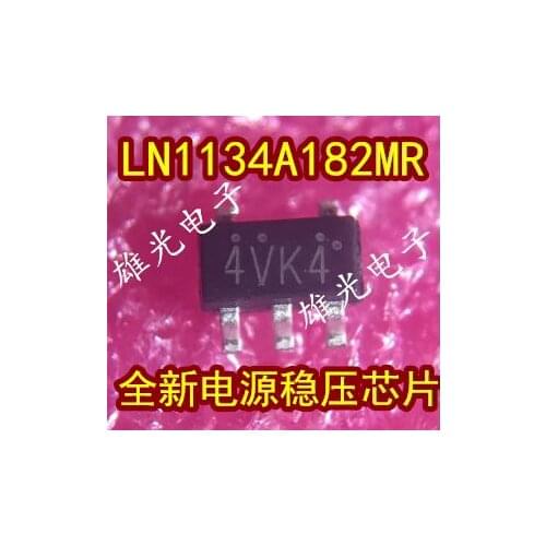 Free shipping 100PCS LN1134A182MR 4VK4 SOT23-5