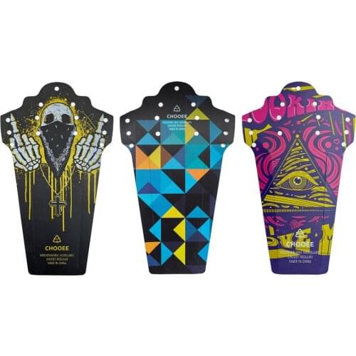 1pc Personality Bike Fender MTB Mountain Bike Road Bicycle Mudguard Carbon Fiber Front/Rear Mud Guard Wings Cycling Accessories