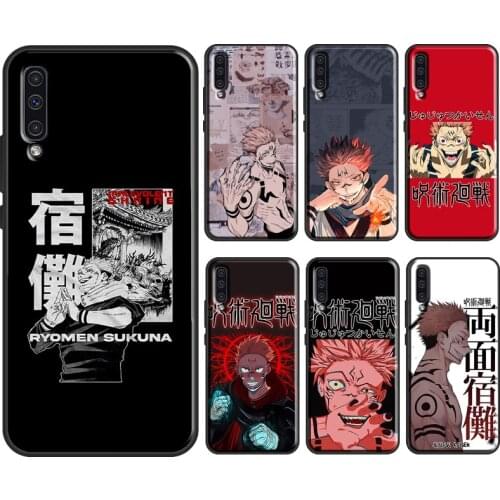 Anime Jujutsu Kaisen Ryomen Sukuna For Samsung Galaxy A51 A71 A31 A41 A10 A30 A50 A70 A52 M31 A20e A21S A12 M31S Phone Cover