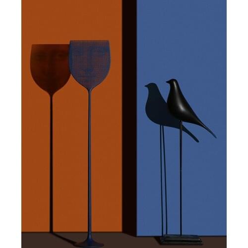 Flyswatter Character Creative Decoration Photo Props Pop Plastic Fly Swatter