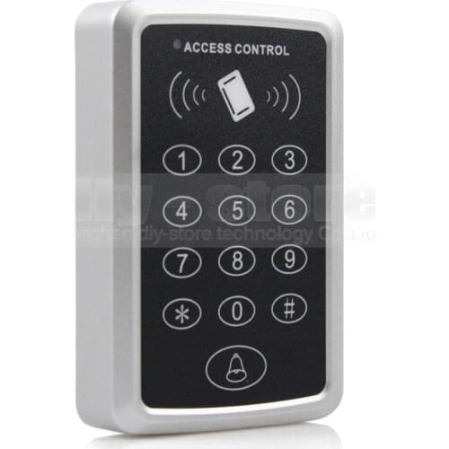 DIYSECUR 125KHz Password Keypad RFID ID Cards Proximity Reader Access Controller for House / Office / Home Improvement