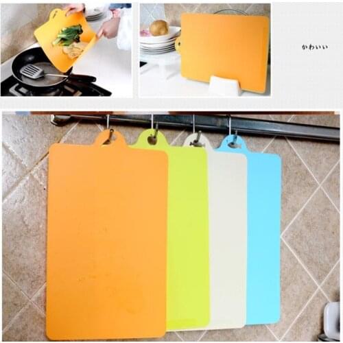 Kitchen Chopping Blocks Tool Flexible Cutting Board Kitchen PP Cutting Boards Classification Chopping Board Hot