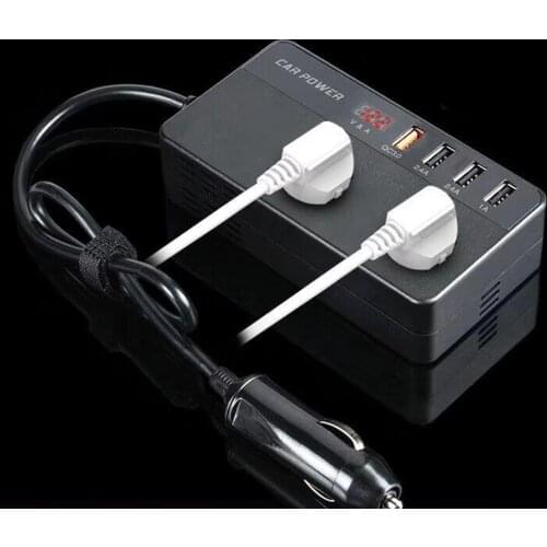 Lightweight Safe Car Power Inverter Car Adapter Camping Outdoor Power Supply