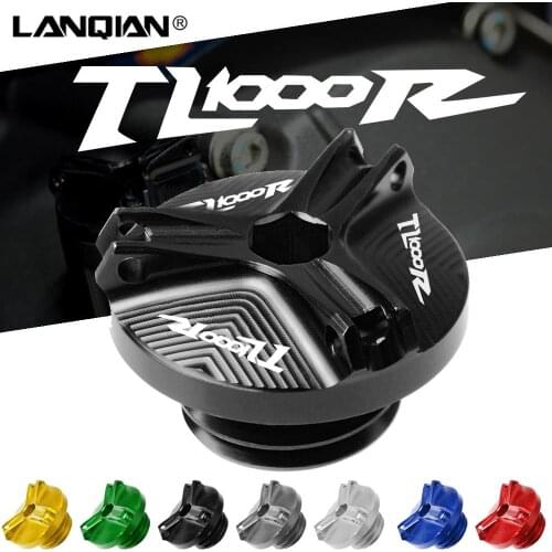 For SUZUKI TL1000R Motorcycle Engine Oil Filter Cup Plug Cover TL 1000R TL 1000 R 1998 1999 2000 2001 2002 2003 2004 Accessories