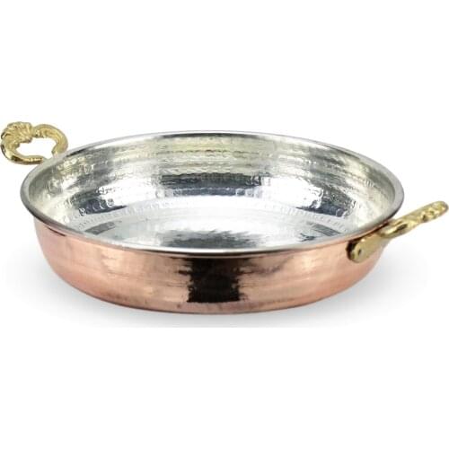 Copper Egg and Kuymak Pan 25 Cm