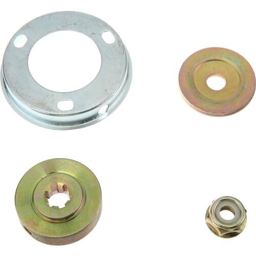 1Set Universal Metal Gearbox Blade Nut Fixing Tool Kits Lawnmower Gearbox Blade Replacement Accessories For Trimmer Brush Cutter