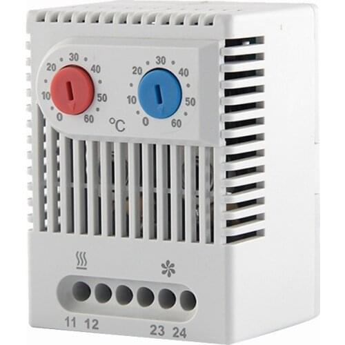ZR011 Heating,Radiating Dual-Purpose Thermostat 0-60 Celsius Adjustable Mechanical Temperature Controller