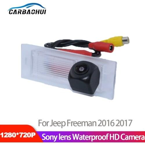 New! Car Rear View Reverse Camera For Jeep Renegade 2016 2017 2018 Car Reversing Parking Camera Waterproof high quality CCD HD