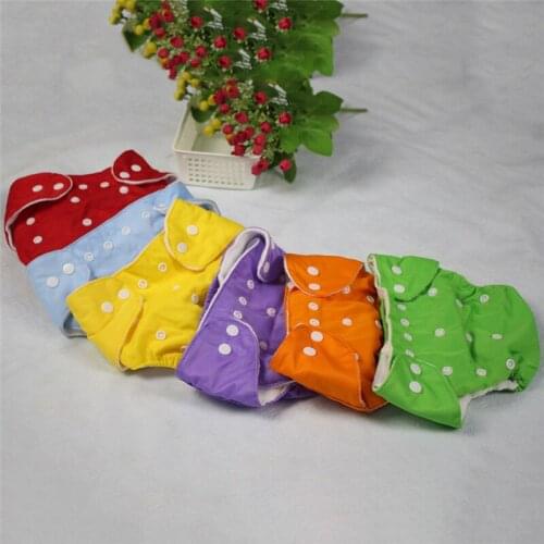 Baby Diapers Washable Reusable Nappies Cloth Diaper Waterproof Baby Newborn Summer Version Diaper Nappy