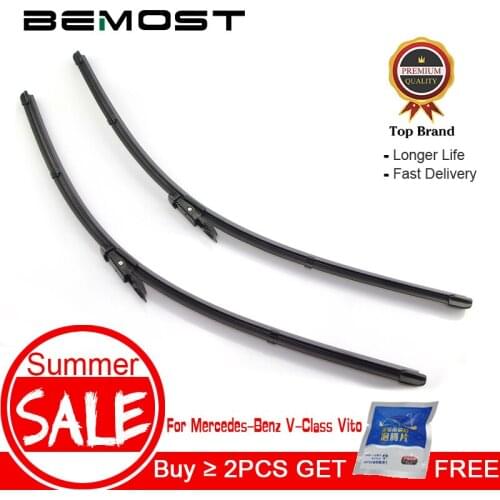 BEMOST Car Wiper Blades For Mercedes-Benz V-Class Vito W639/W447 2006 2007 2008 2009 2010 2011 2012 2013 2014 2015 2016 2017
