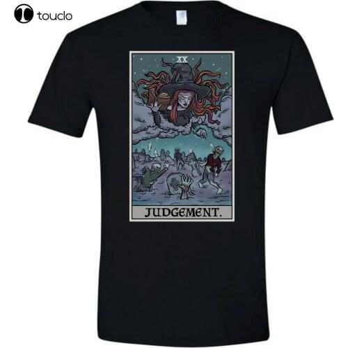 Judgement Tarot Card Shirt Halloween Witch Witchcraft Necromancy Zombie Gothic