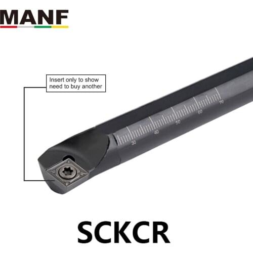 MANF 14mm 16mm S25S-SCKCR09 CNC Turning Machining Steel Lathe Cutter Processing Clamping Locked Internal lathe Boring Tools
