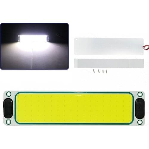 Ultra-thin 12V-60V Tube led light bar 108 Bead Cob Truck Compartment Indoor Lamp Board Automobile Reading Lamp Cab Lighting