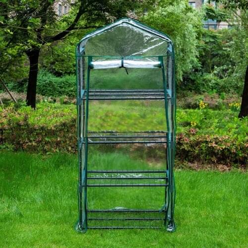 Waterproof Multi-Tier Portable Greenhouse PVC Cover Garden Cover Plants Flower House Corrosion-resistant Plants Cover Bags
